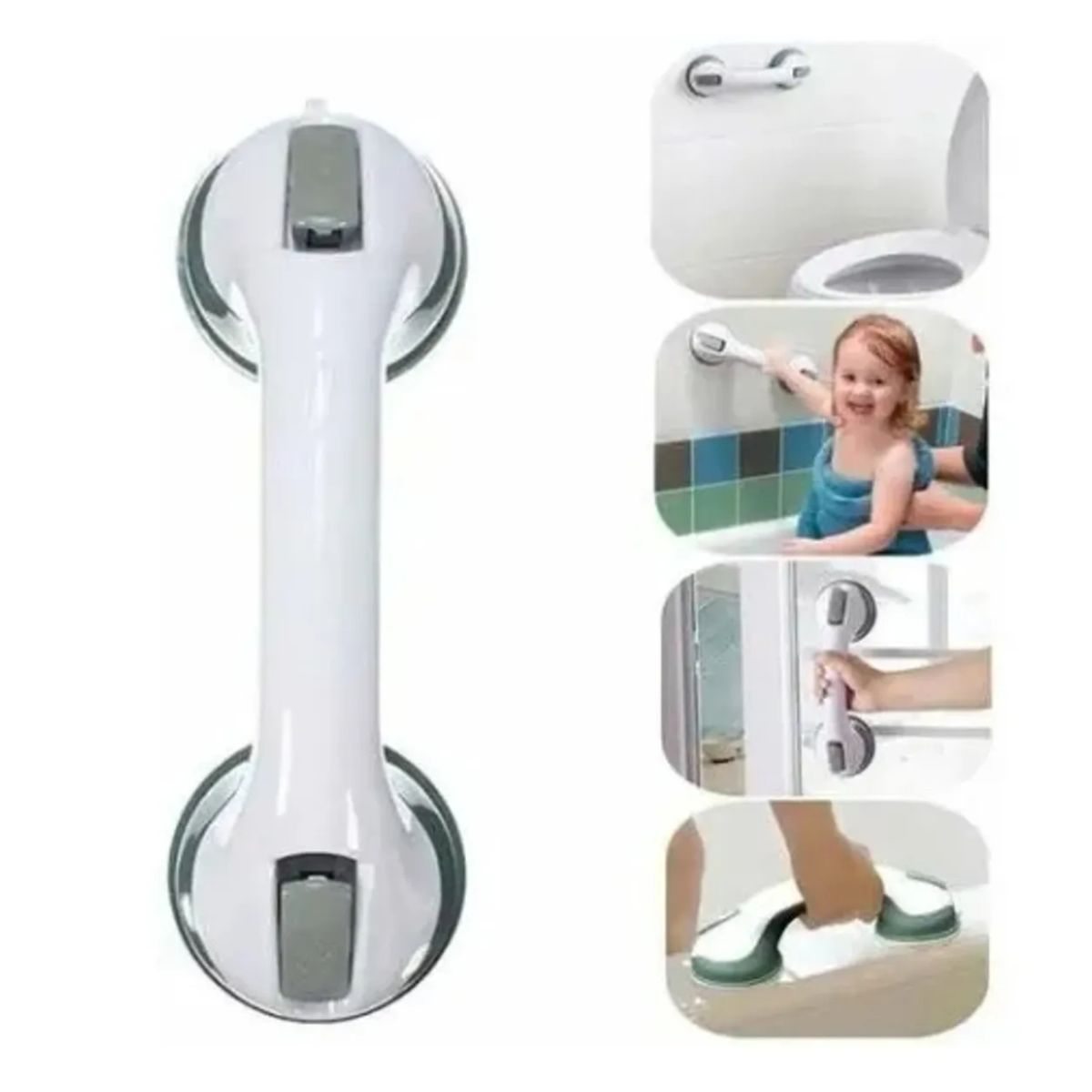 GENERICO - Pack x2 Manilla Para Ducha Soporte De Baño Antideslizante