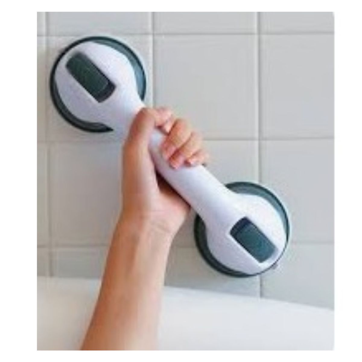 GENERICO - Pack x2 Manilla Para Ducha Soporte De Baño Antideslizante