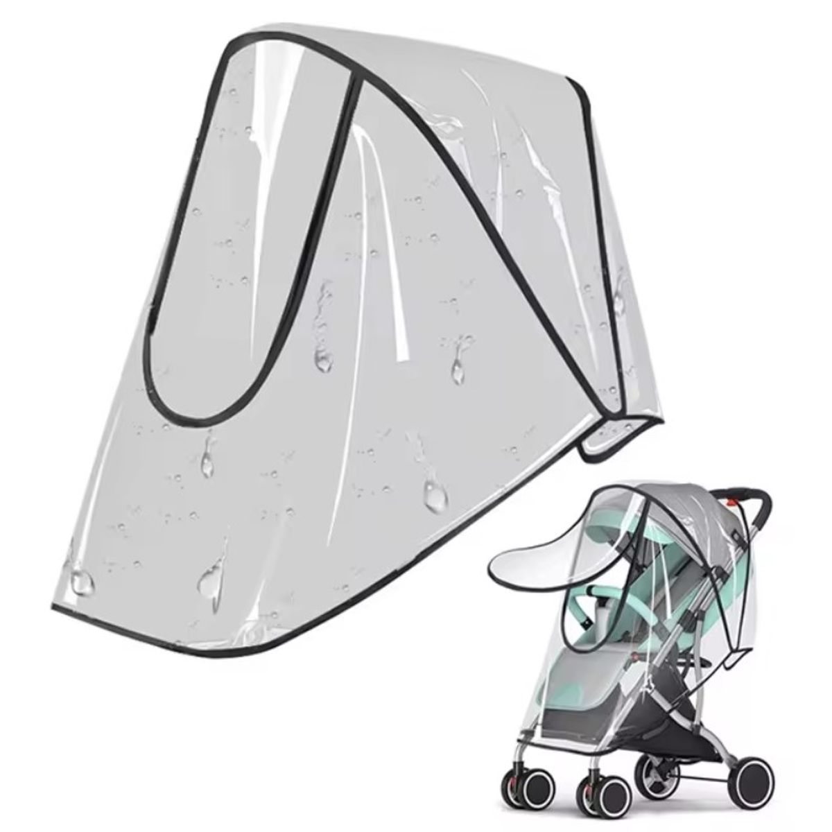 GENERICO - PLASTICO COBERTOR CON CIERRE - PARA COCHE