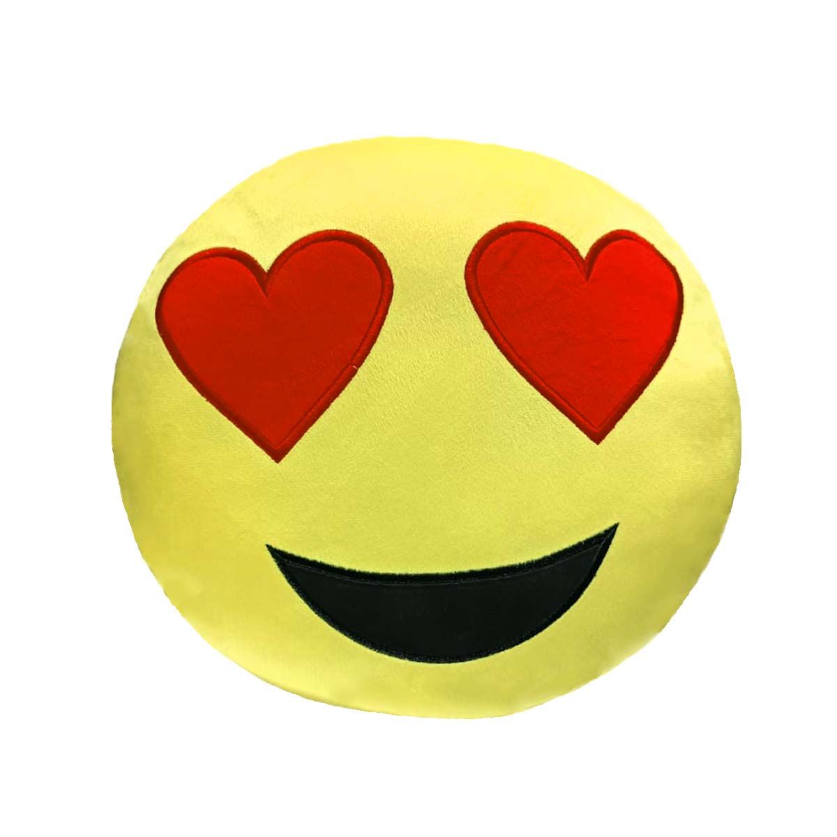 GENERICO - COJIN ALMOHADA  EMOJI OJO CORAZÓN