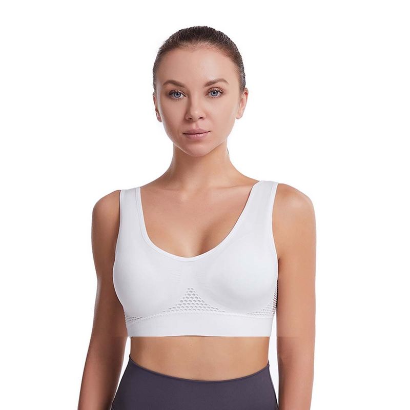 BAALATHKKO5 - Brasier Deportivo Lenceria Sin Varillas Push Up Bralette