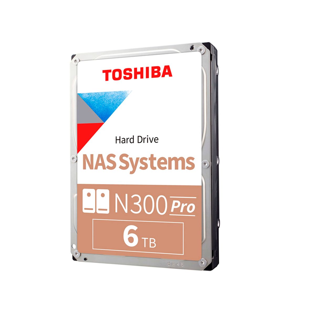 TOSHIBA - DISCO DURO TOSHIBA N300 PRO NAS, 6TB, SATA 6.0GB/S P/N: HDWG760XZSTB