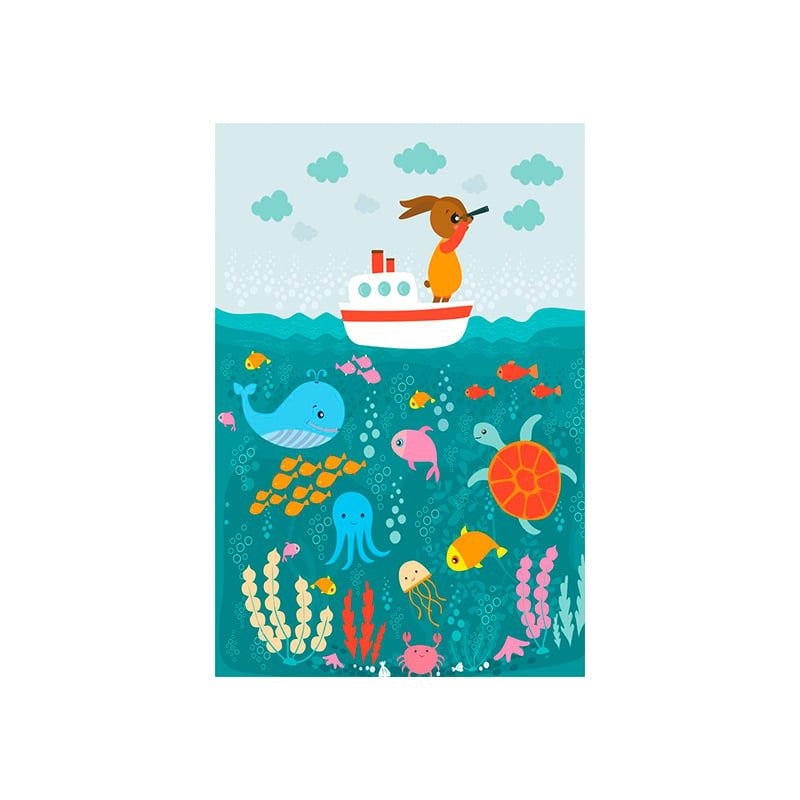 MAKA - DIAMOND PAINTING UNDER SEA 20X30CM MAKA