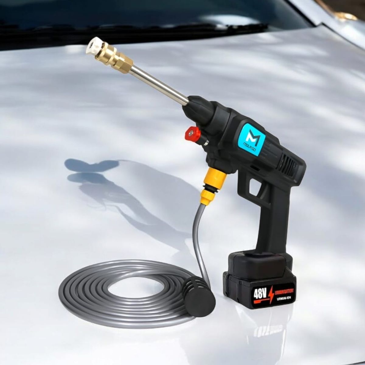 GENERICO - Hidro lavadora MONAGO Portátil Limpieza Autos Motos 48v
