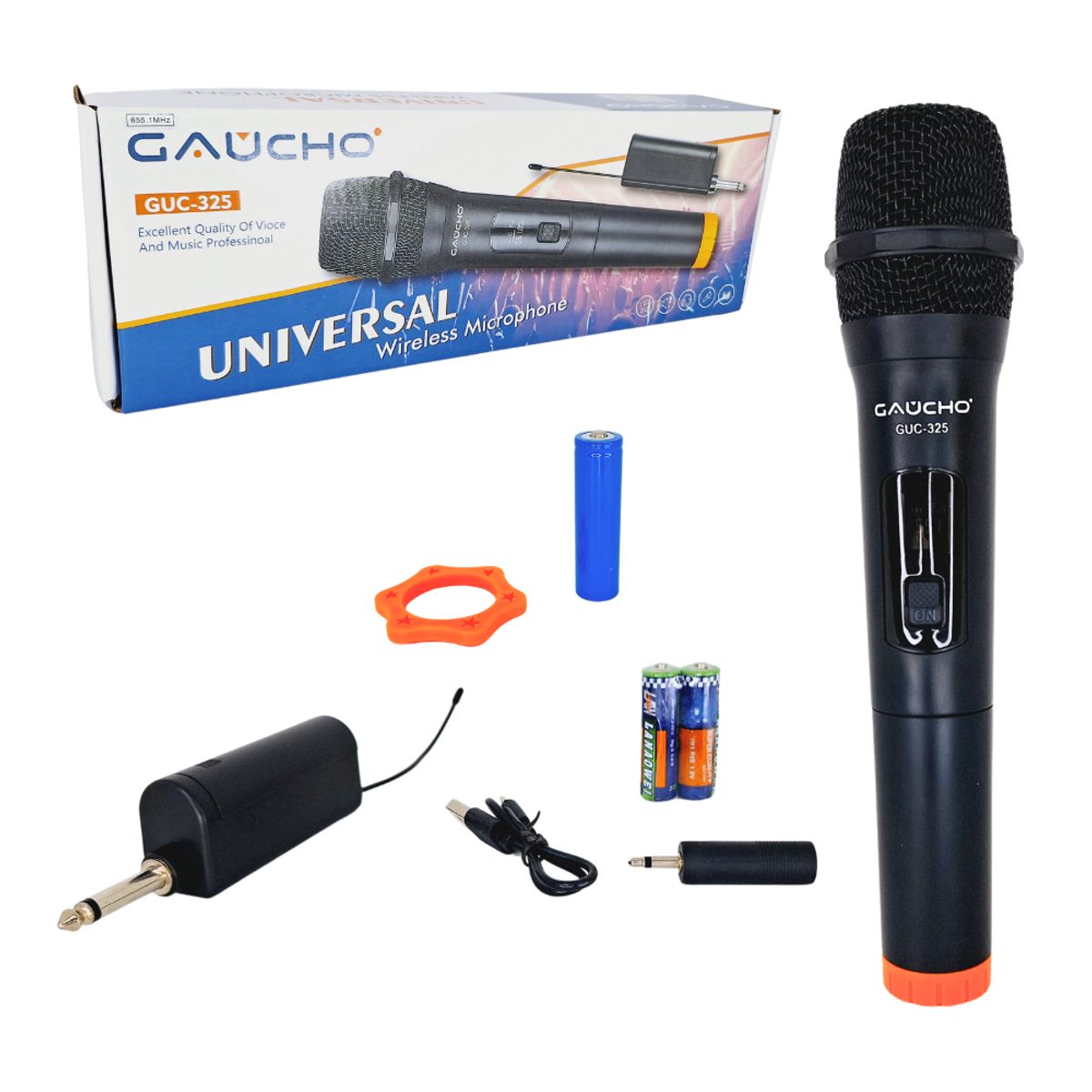 GENERICO - Microfono Inalambrico GUC-325 GAUCHO