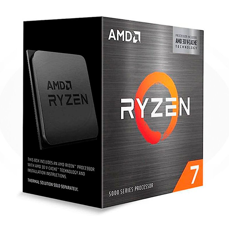 AMD - PROCESADOR AMD RYZEN 7 5700X3D 3.0GHZ - 4.1GHZ P/N: 100-100001503WOF