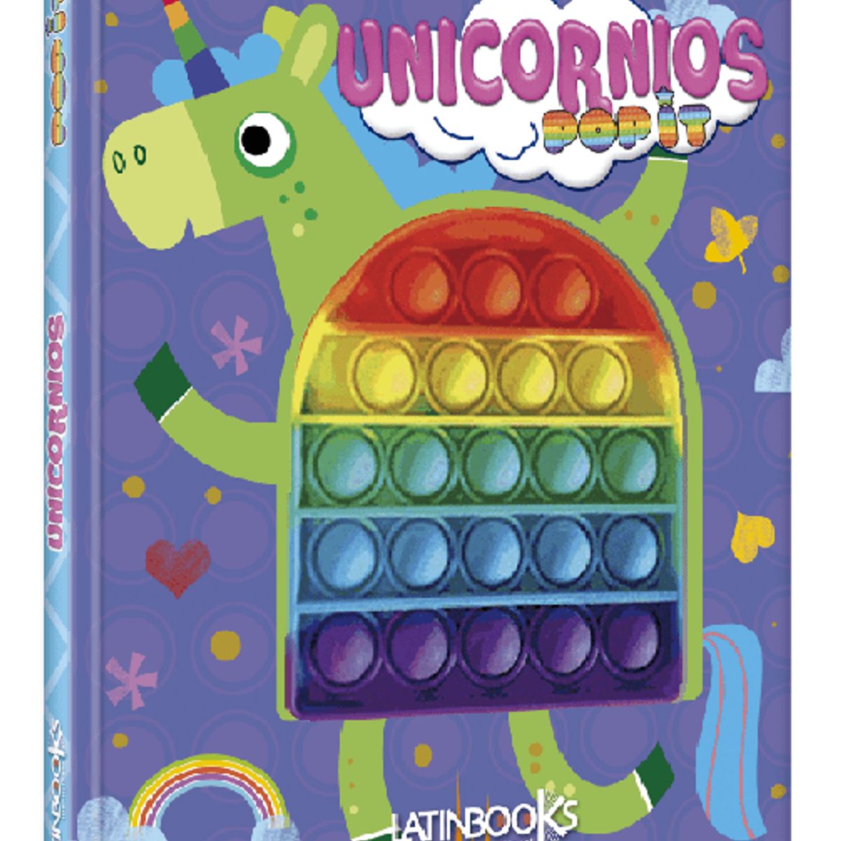 EDICIONES COQUITO - Libro Infantil Unicornios Pop It