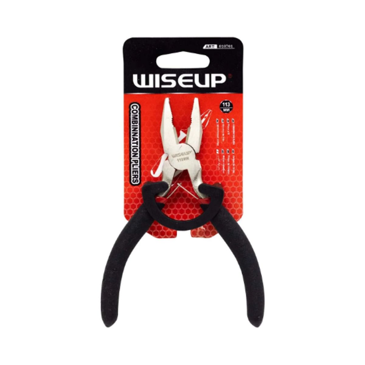 GENERICO - Alicate Universal de 4.7″ 010701 WISEUP