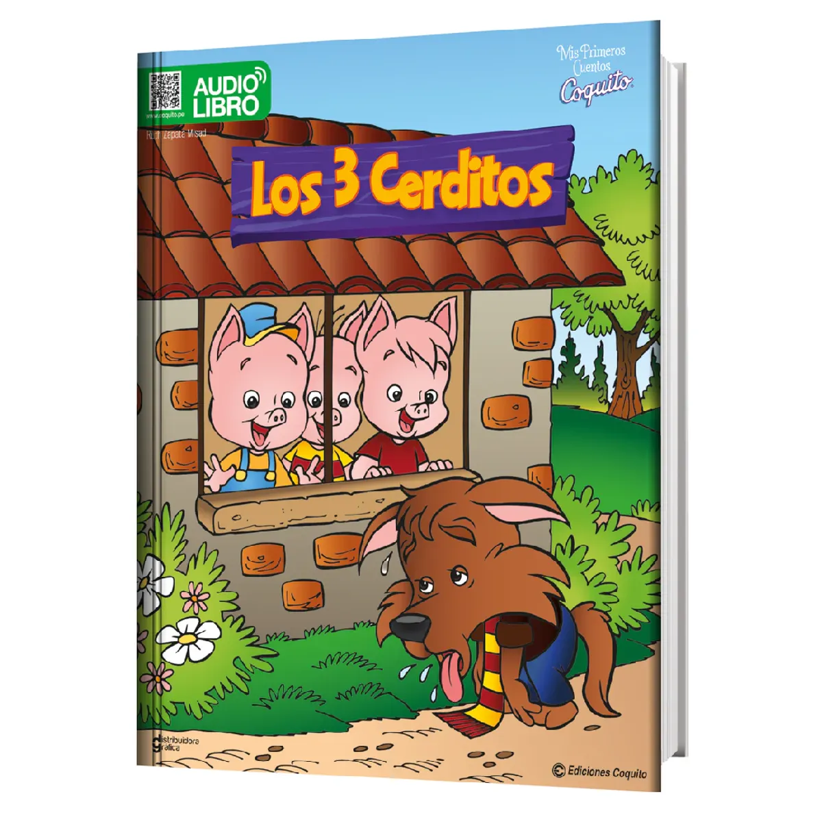 EDICIONES COQUITO - Libro Infantil Los Tres Cerditos
