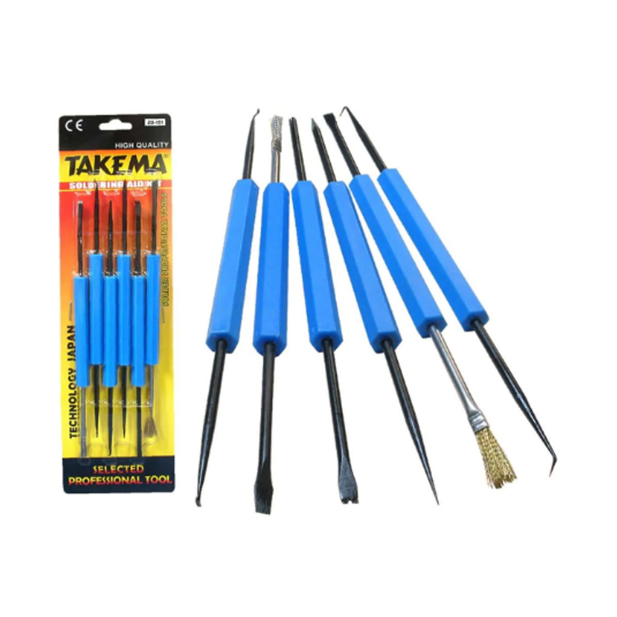 WESTOR - Kit Alicates + Pinzas + Accesorios de Limpieza MIHABA-MIY039-3 WESTOR