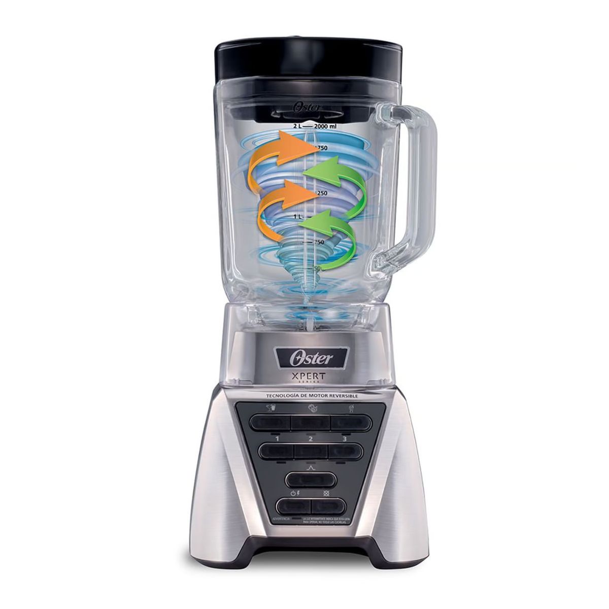 OSTER - Licuadora Oster BLST3A-CPG-053 Xpert Series Vaso Boroclass Inoxidable