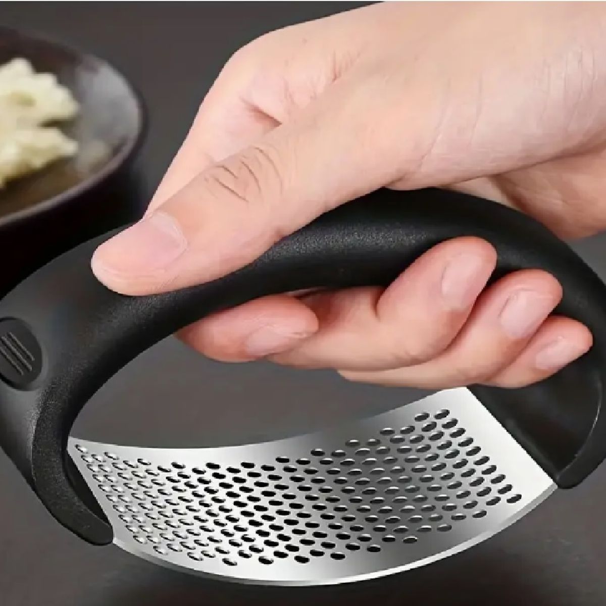 GENERICO - Prensa de Ajo de Acero Inoxidable