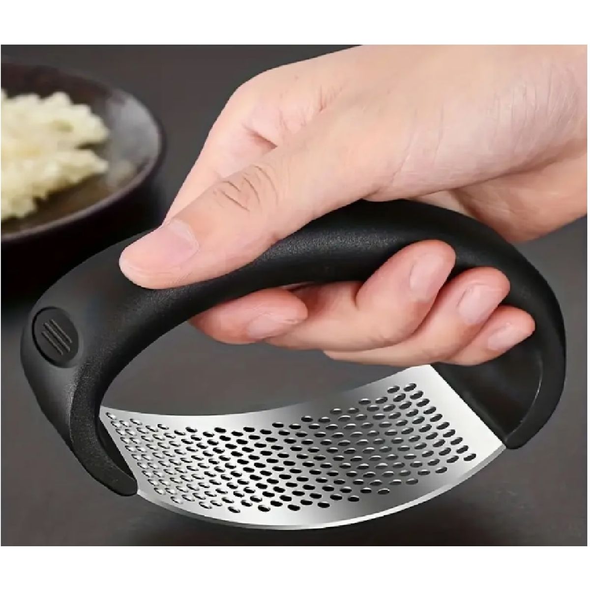 GENERICO - Prensa de Ajo de Acero Inoxidable