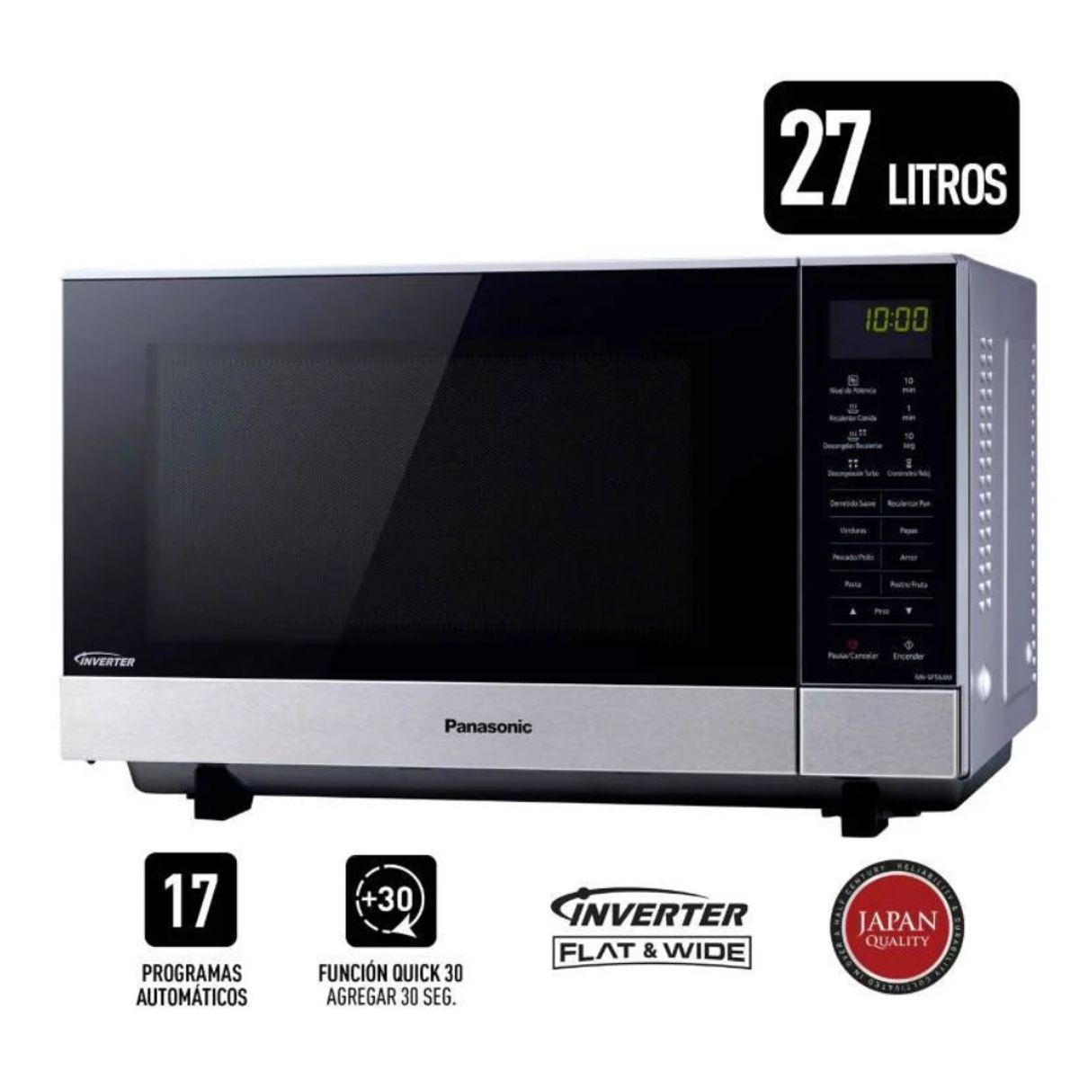 PANASONIC - MICROONDAS PANASONIC NN-SF564 INVERTER