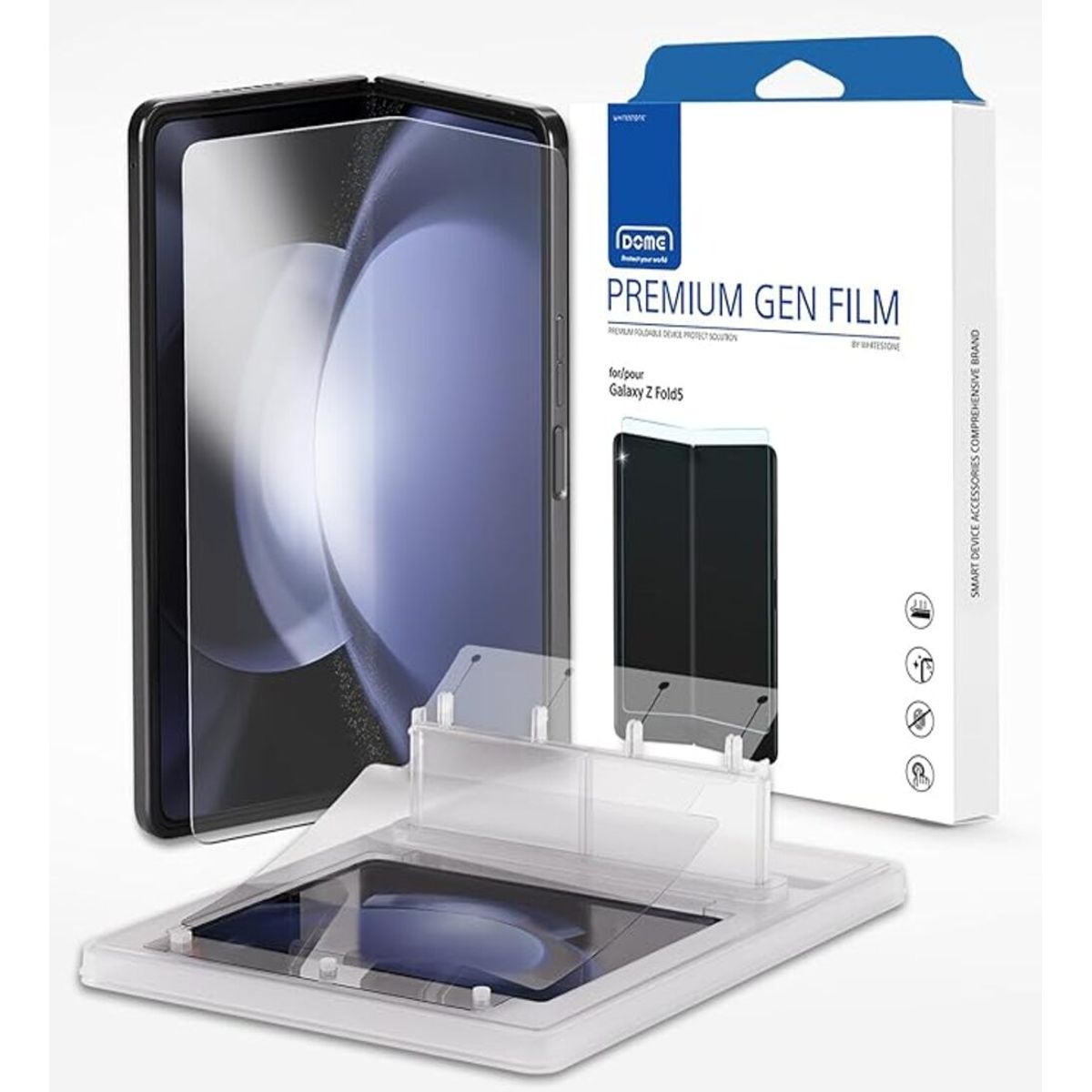 GENERICO - Protector de pantalla todo en uno para Galaxy Z Fold 5 [2+2+2 unidades