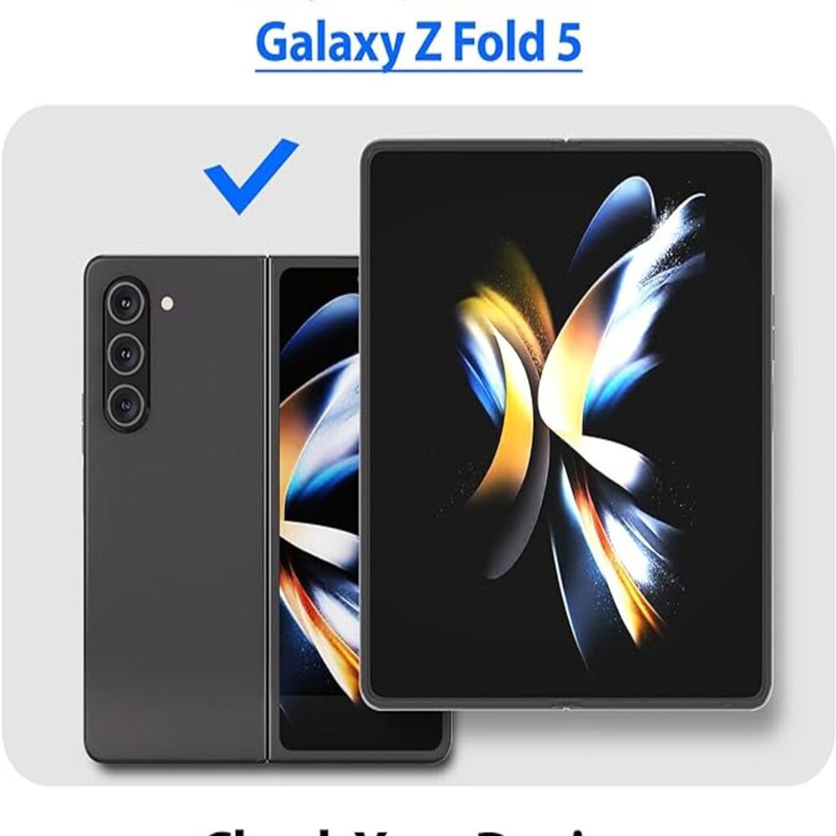 GENERICO - Protector de pantalla todo en uno para Galaxy Z Fold 5 [2+2+2 unidades