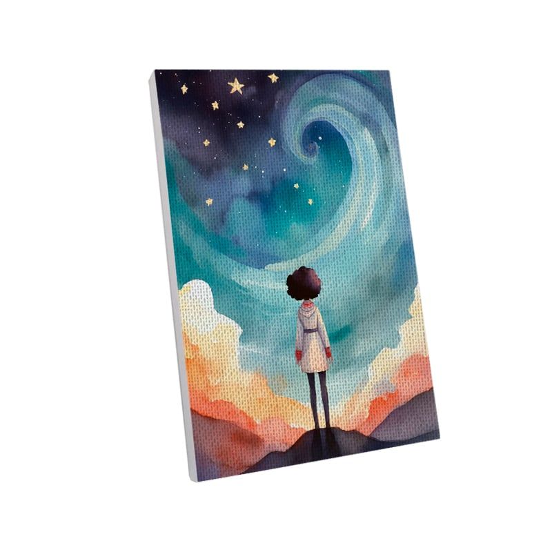 MAKA - PINTURA CON NUMEROS STARRING AT THE STARS 20X30CM MAKA