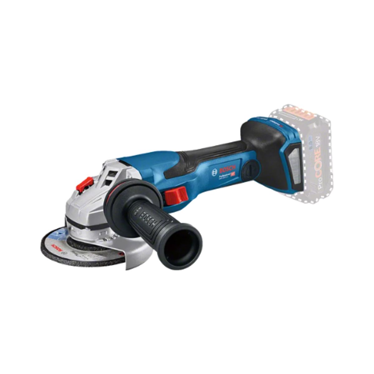 BOSCH - Esmeril Amoladora Brush Biturbo Bosch GWS 18V-15 C Sin Batería