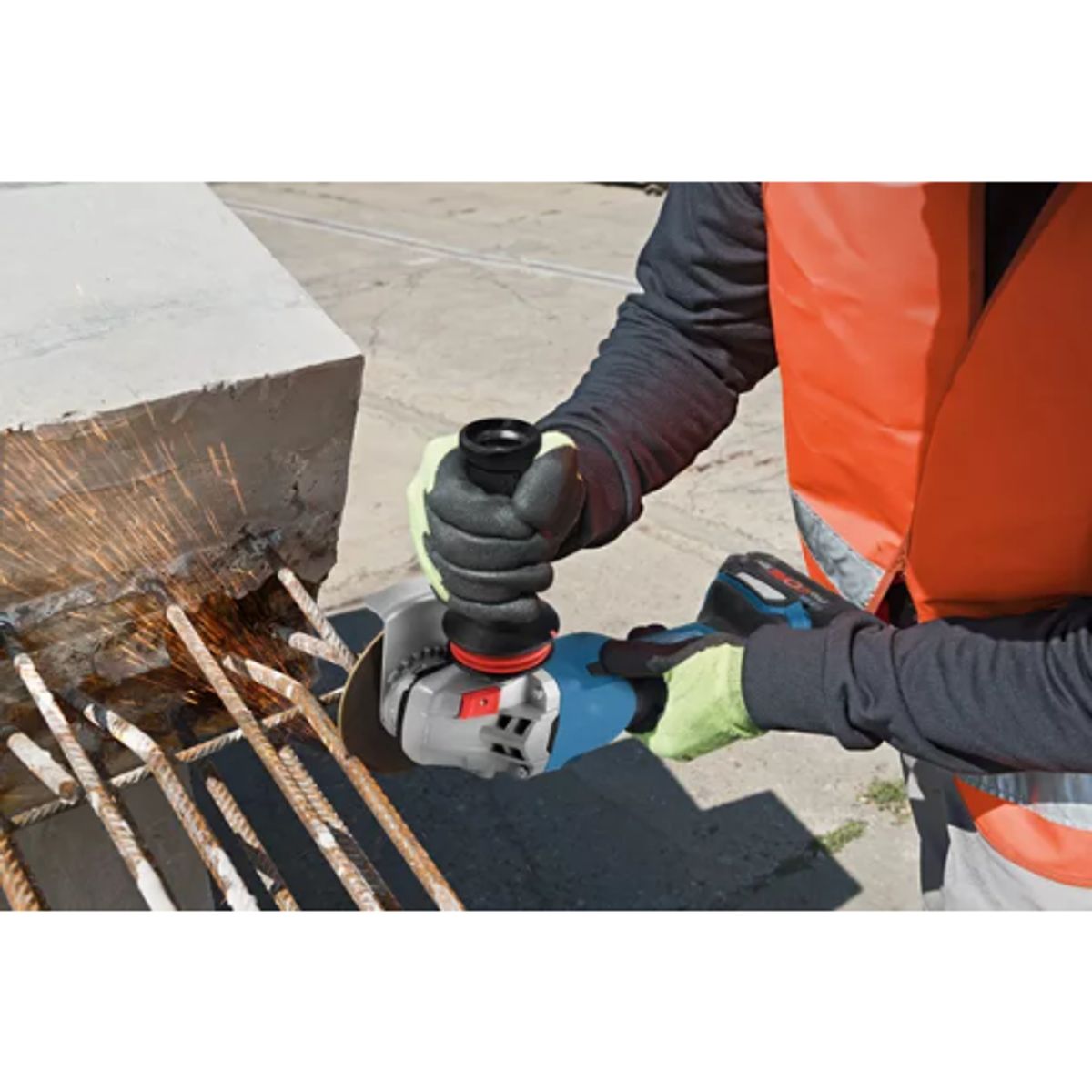 BOSCH - Esmeril Amoladora Brush Biturbo Bosch GWS 18V-15 C Sin Batería