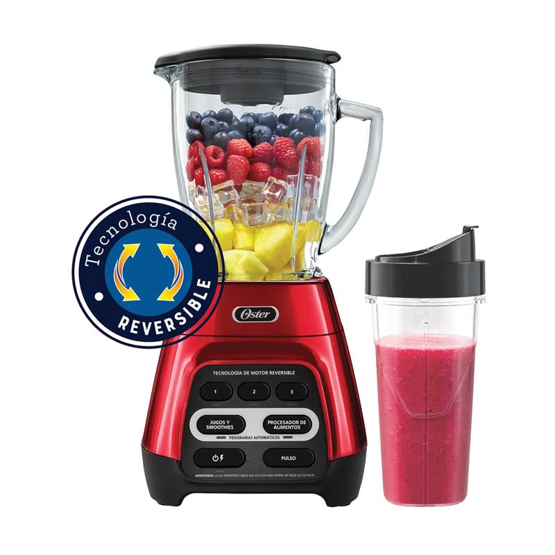 OSTER - Licuadora Reversible Oster BLSTPYG1310 RBG Rojo