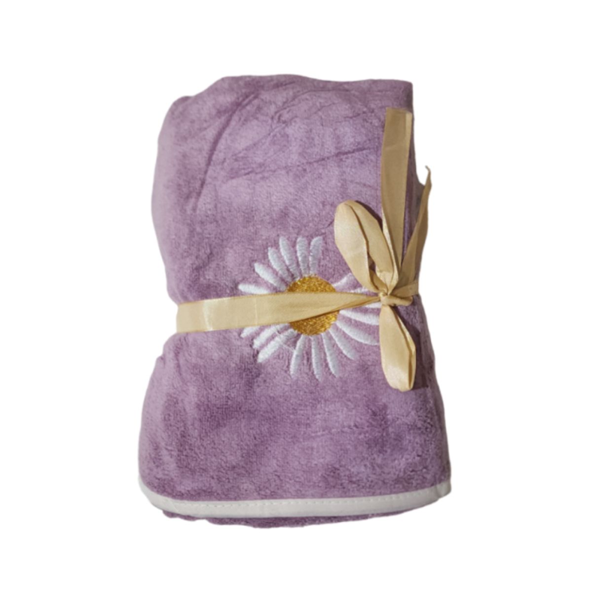 GENERICO - Toalla de cuerpo suave - 136x69cm Morado