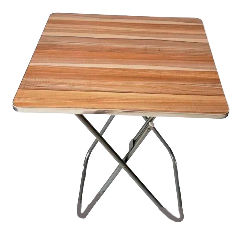 GENERICO - MESA PLEGABLE CUADRADA 70 X 60 X 60 cm