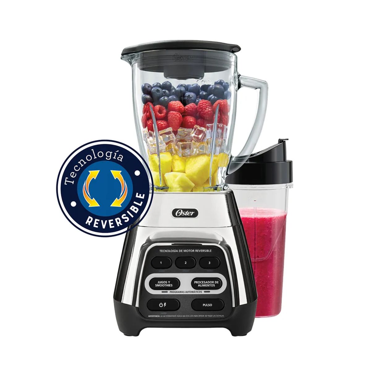 OSTER - Licuadora Oster Reversible 15L BLSTPYG1311NBG Silver