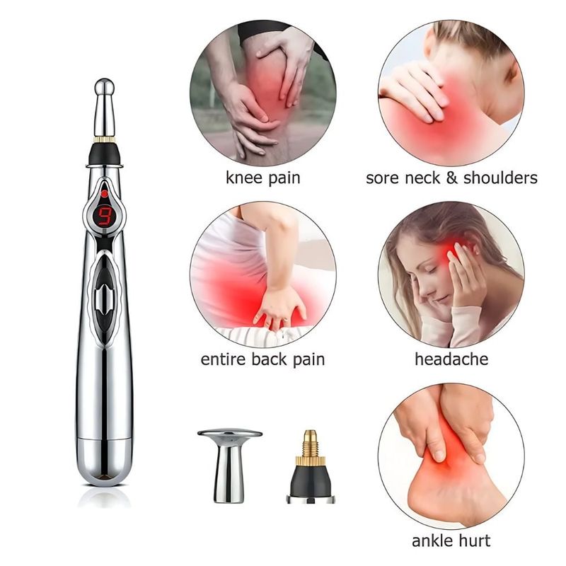 GENERICO - Lápiz Masajeador de Acupuntura electrónica