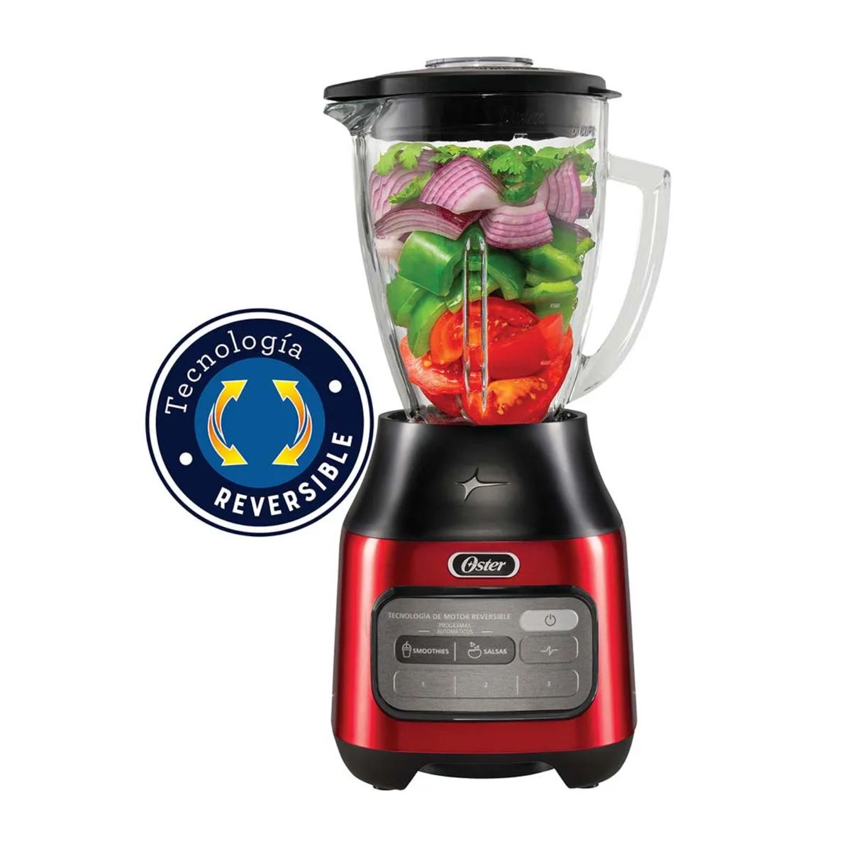 OSTER - Licuadora con Tecnología de Motor Reversible BLSTPEG CRT 053 3 V