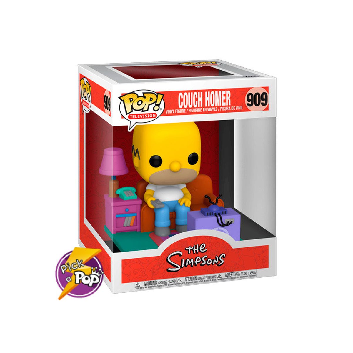 FUNKO - LOS SIMPSONS HOMERO COUCH HOMER 909
