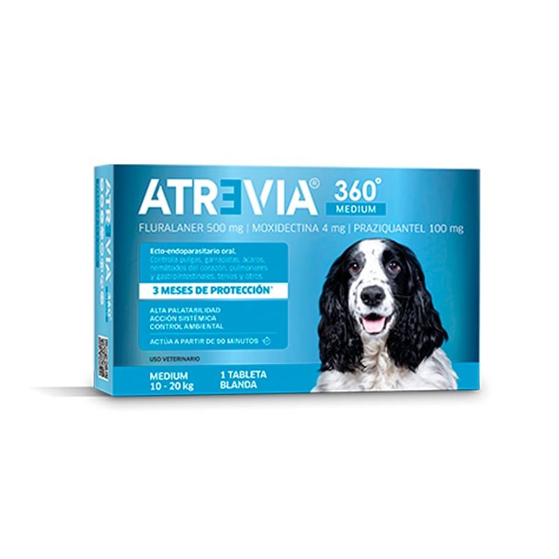 ATREVIA - Atrevia 360° Medium 500mg 10 – 20 kg masticable