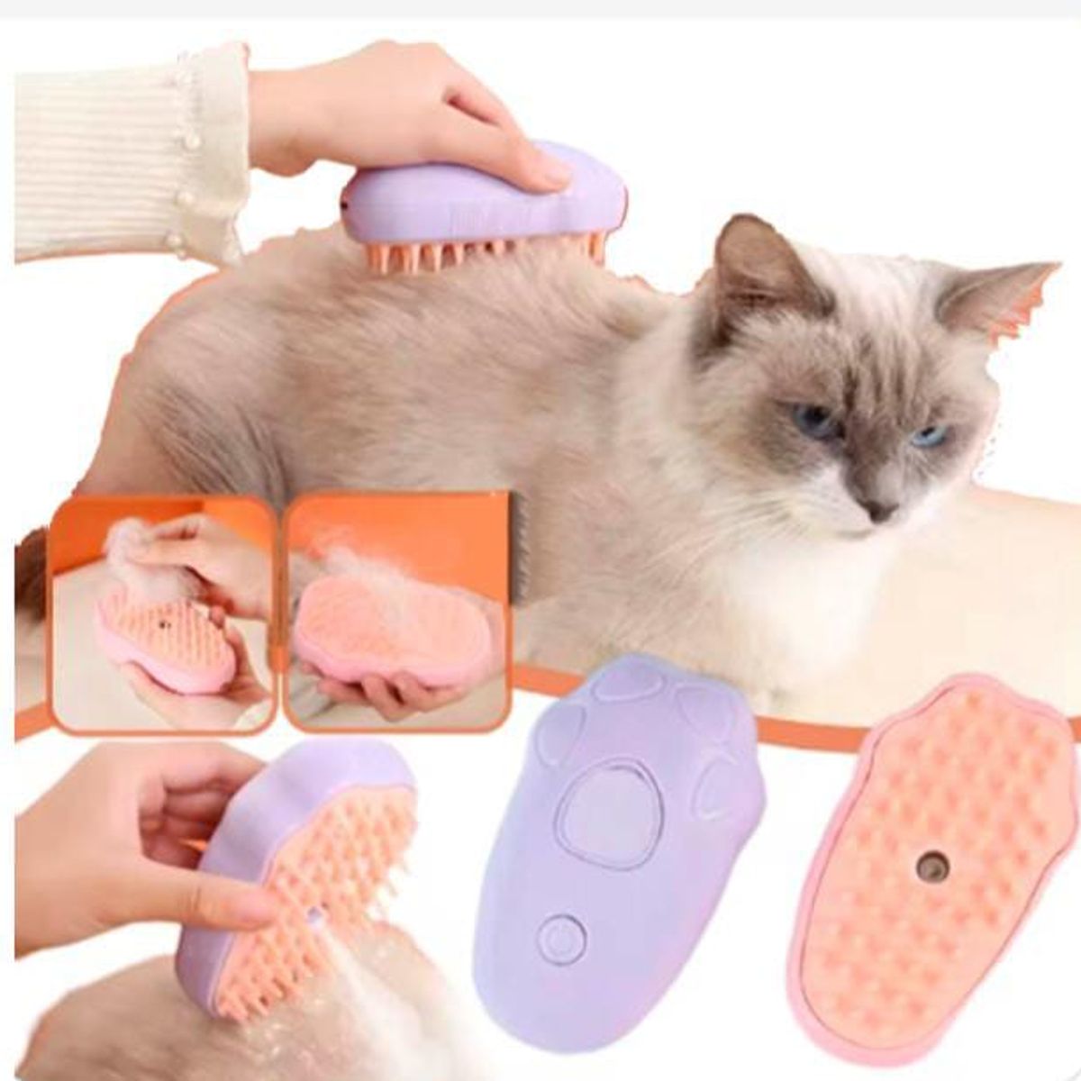 GENERICO - Cepillo quita pelusa y humificador usb