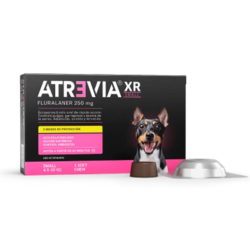 ATREVIA - Atrevia XR Small 250mg 4.5 -10kg masticable