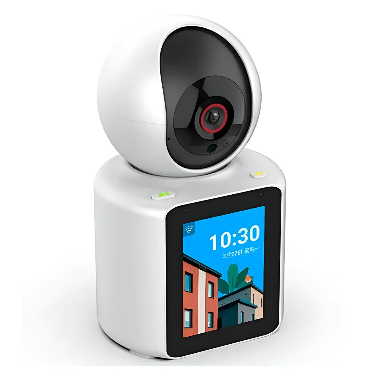 GENERICO - Cámara IP Wifi Inteligente 2 Vías Videollamada  Alarma y Pantalla ICP-C30