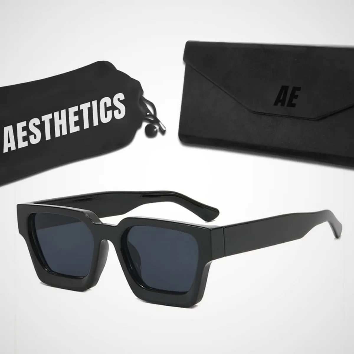 GENERICO - Lentes de Sol Aesthetics Square para Hombre y Mujer
