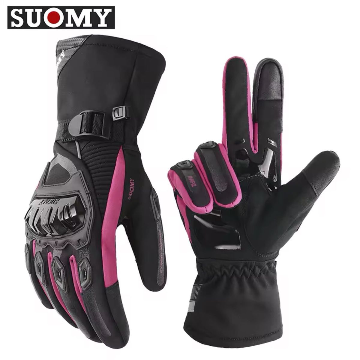 GENERICO - GUANTES SUOMY IMPERMEABLE ROSA S