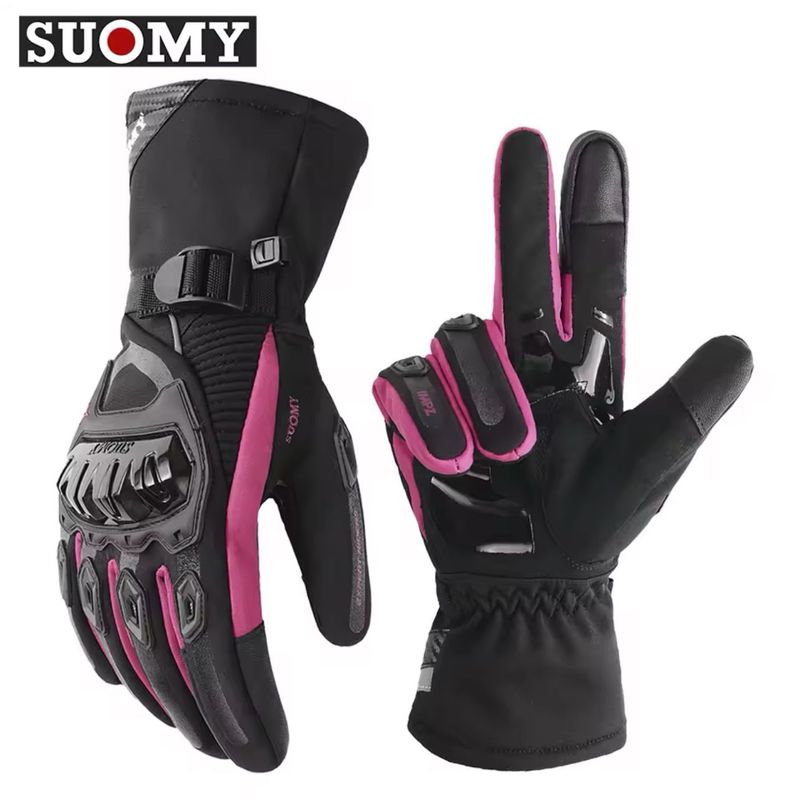 GENERICO - GUANTES SUOMY IMPERMEABLE ROSA S