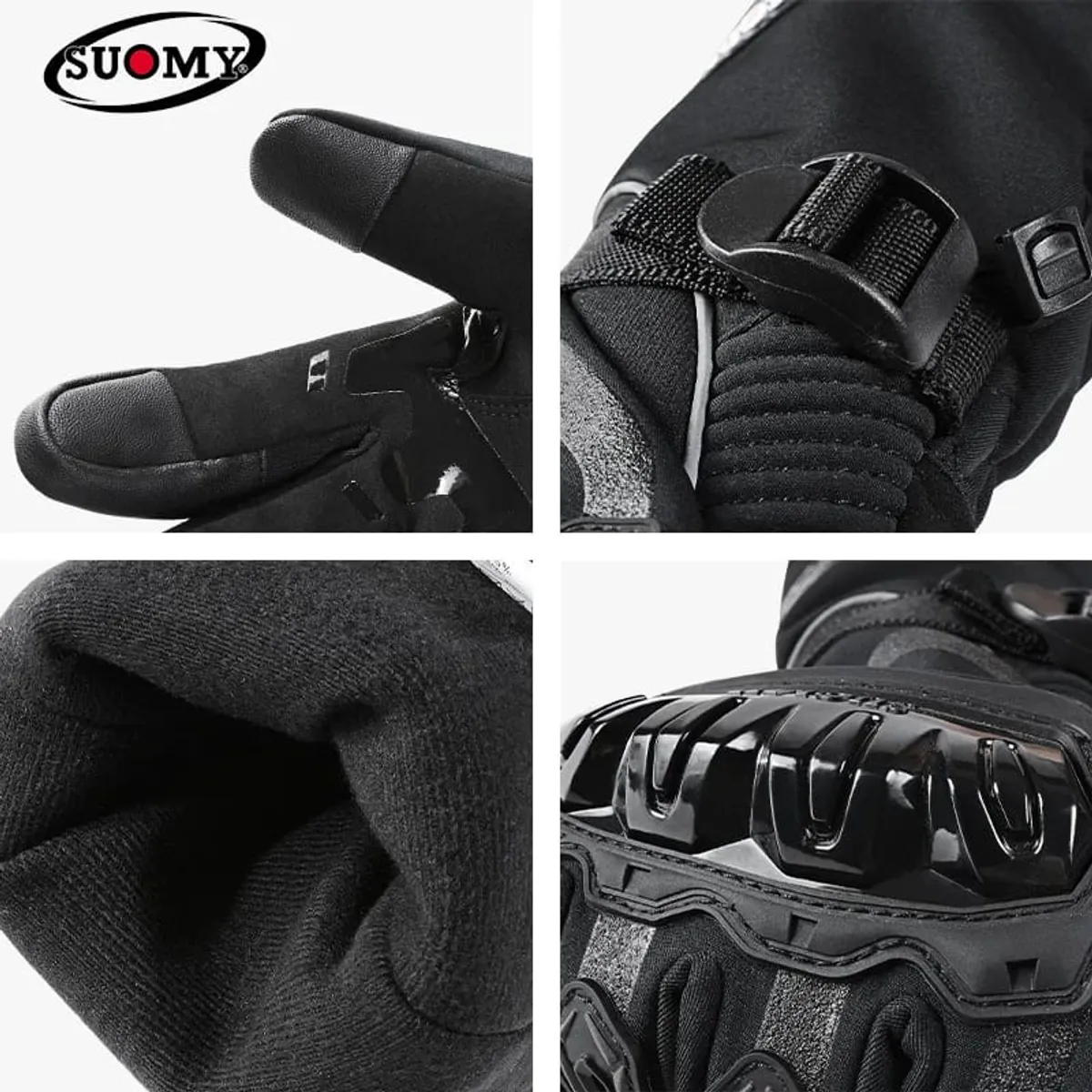 GENERICO - GUANTES SUOMY IMPERMEABLE LILA XS