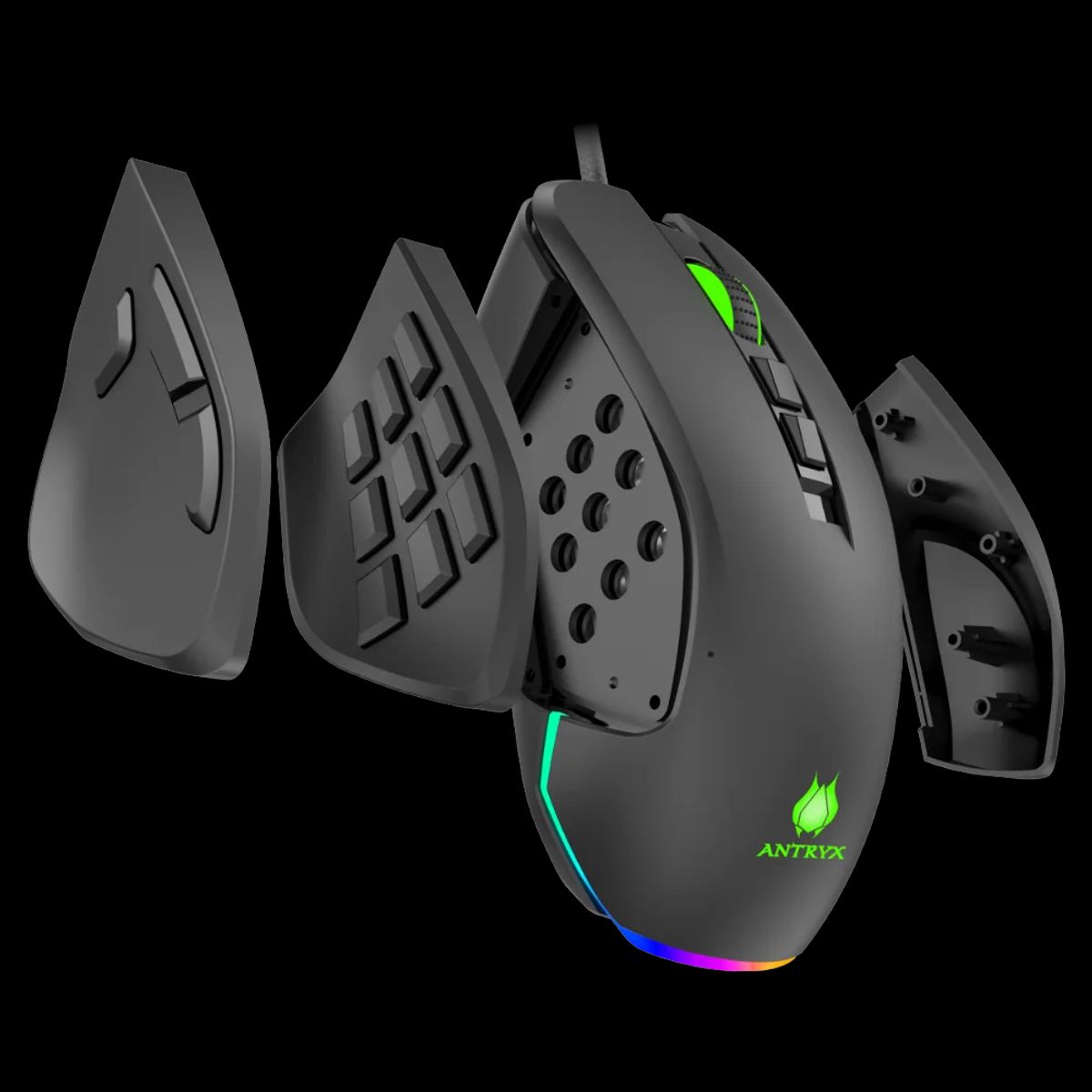 ANTRYX - MOUSE GAMING XCALIBUR DPI 16400 RGB