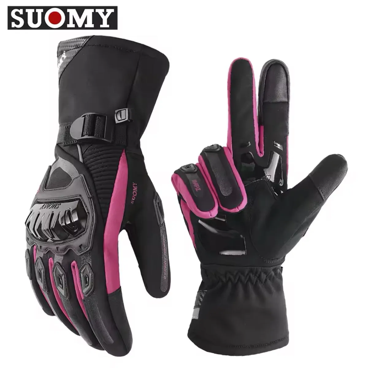 GENERICO - GUANTES SUOMY IMPERMEABLE ROSA XS