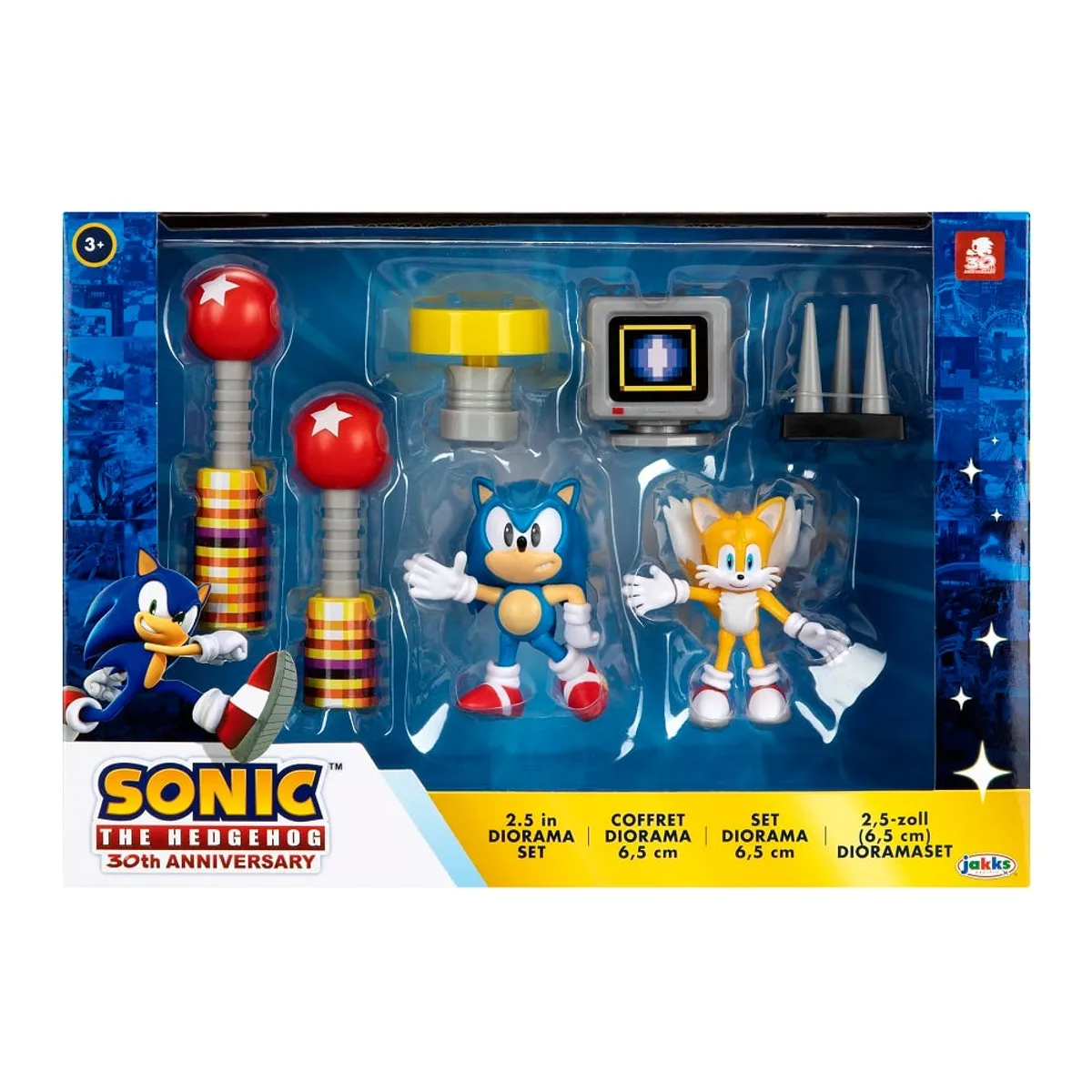 SONIC - Sonic Hedgehog - Diorama Electrico Con Sonic y Colitas