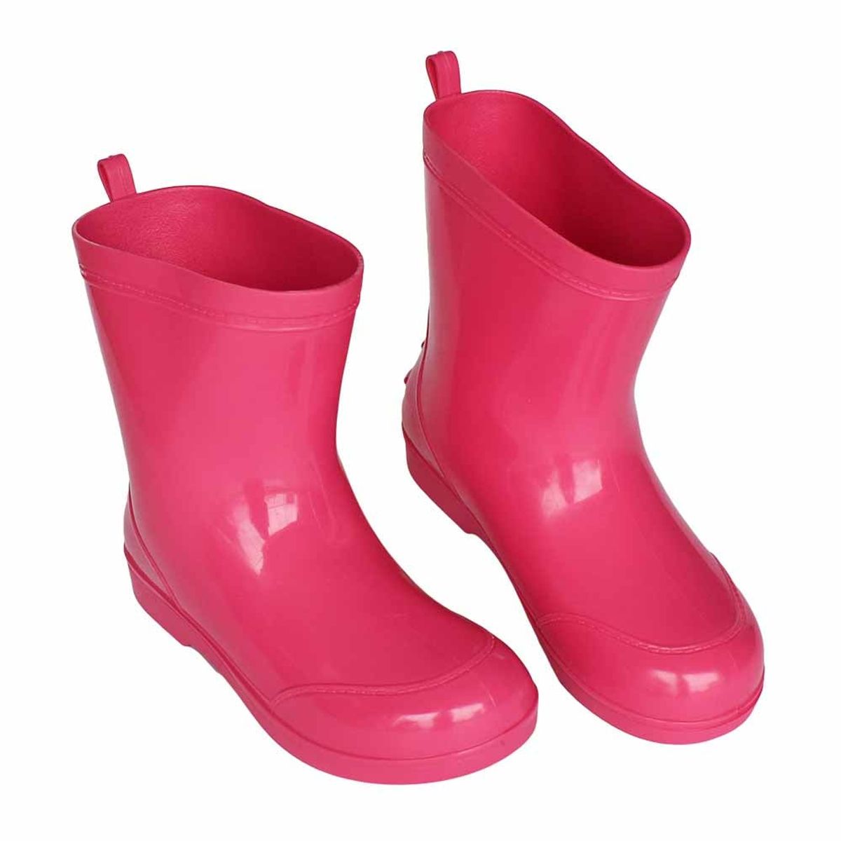 GENERICO - BOTAS DE LLUVIA  AGUA Y LODO MICA FUCSIA