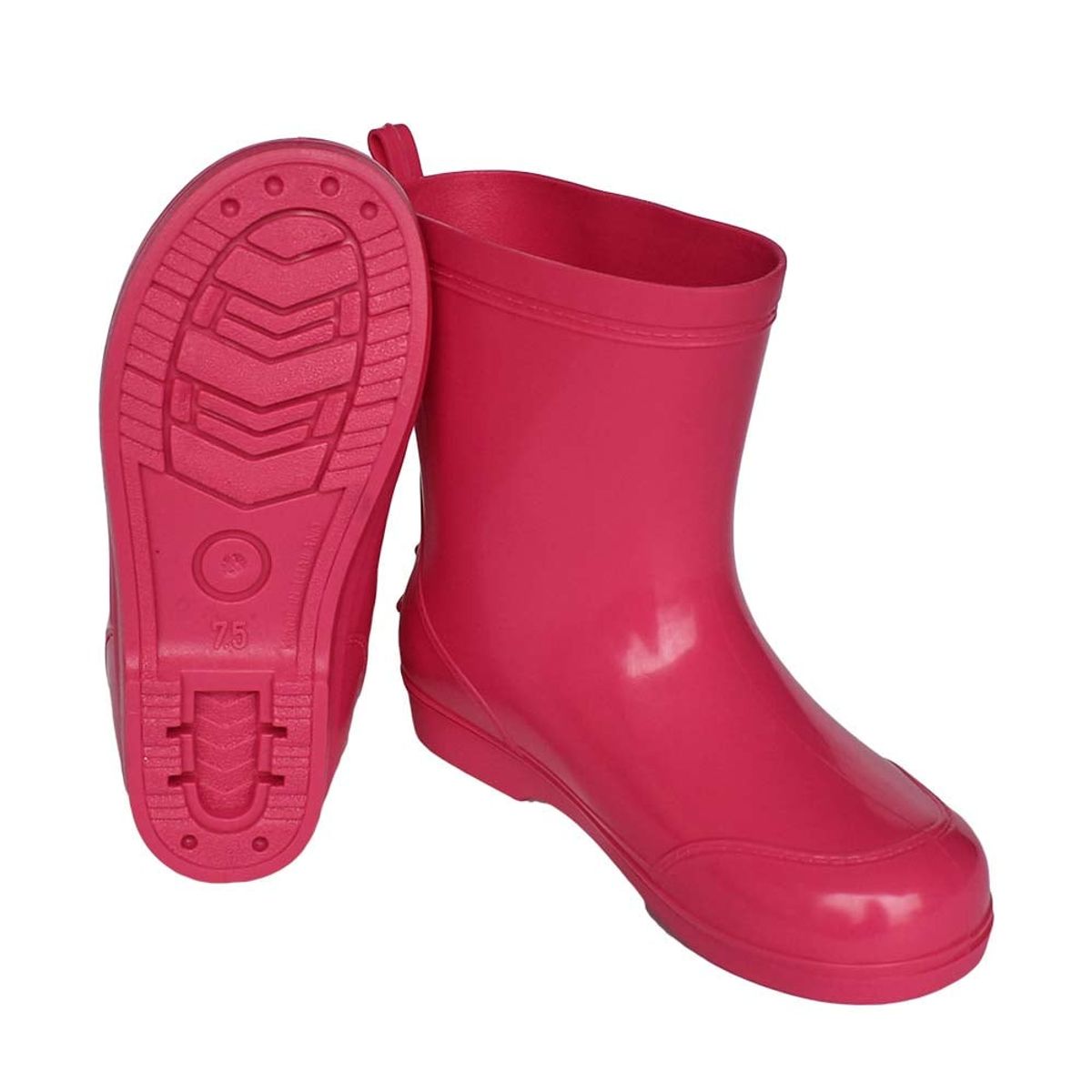 GENERICO - BOTAS DE LLUVIA  AGUA Y LODO MICA FUCSIA
