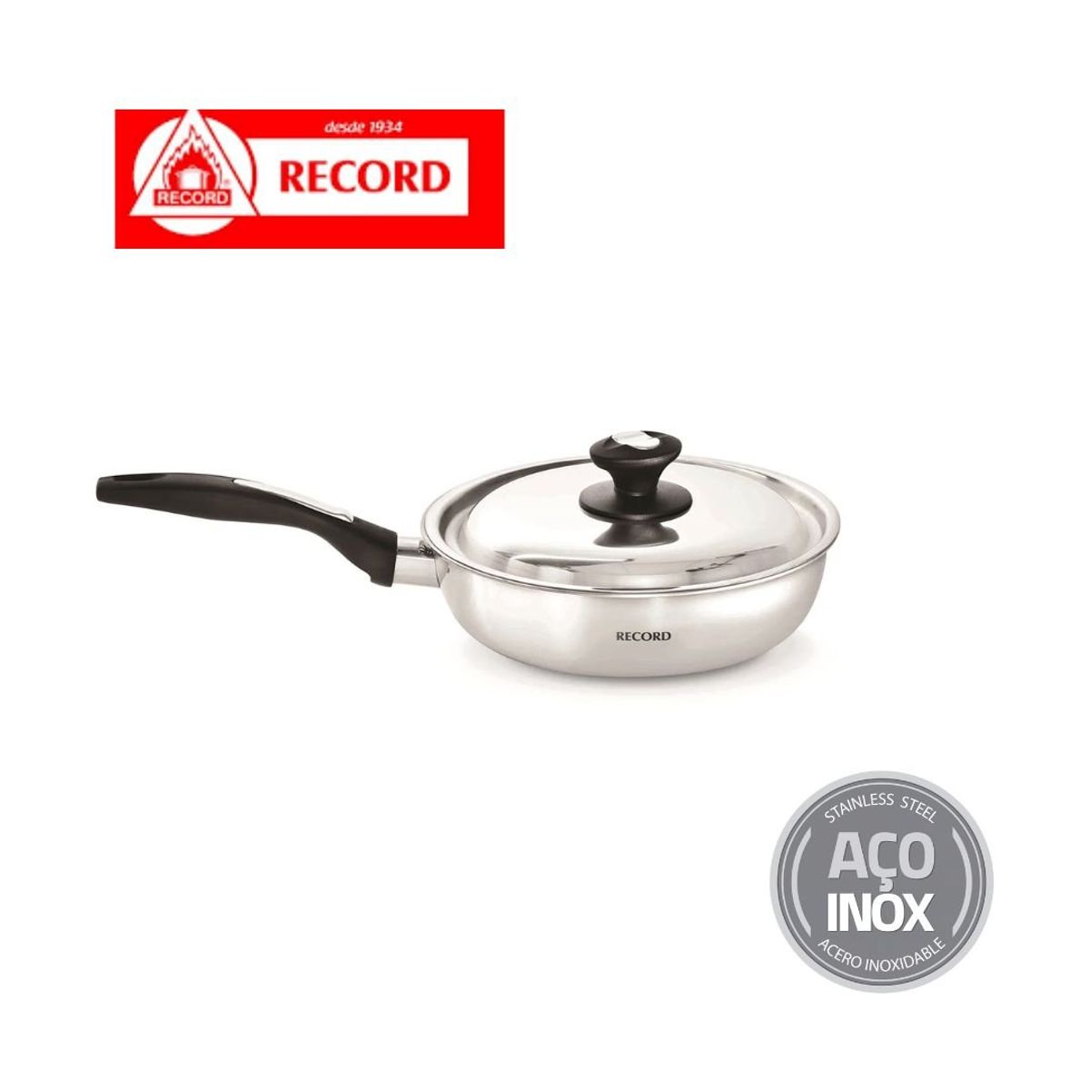 RECORD - Juego de Ollas Record 10 Piezas Acero Inoxidable Marquesa