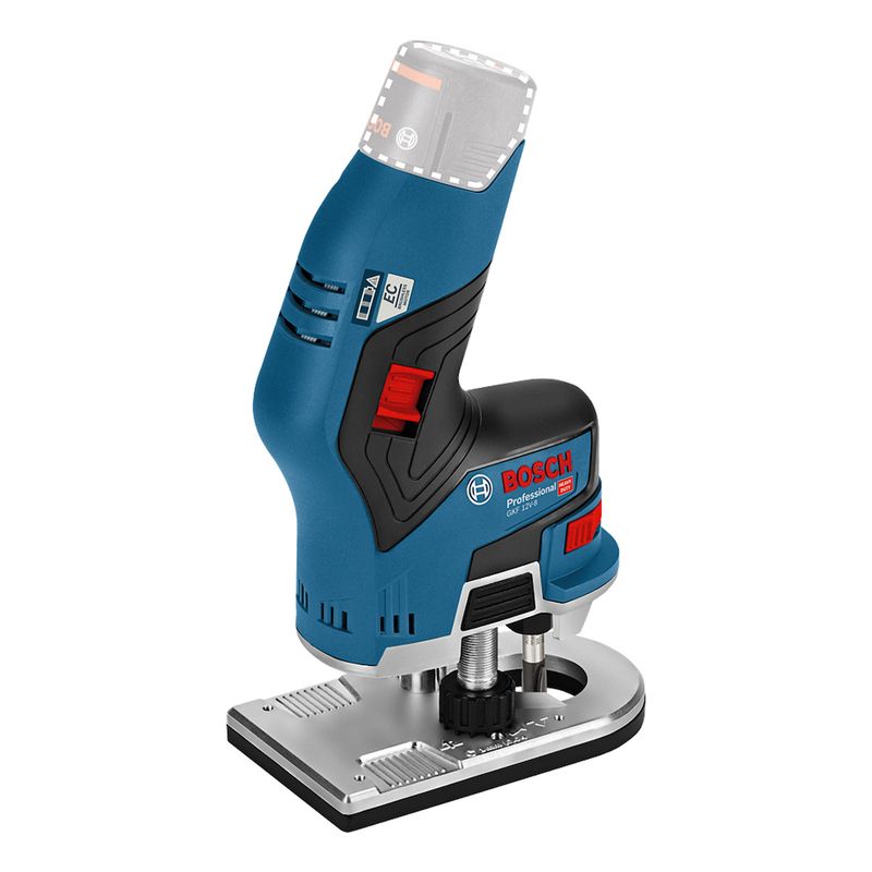 BOSCH - Fresadora Ruteadora Bosch Profesional GKF 12V-8 Sin Batería