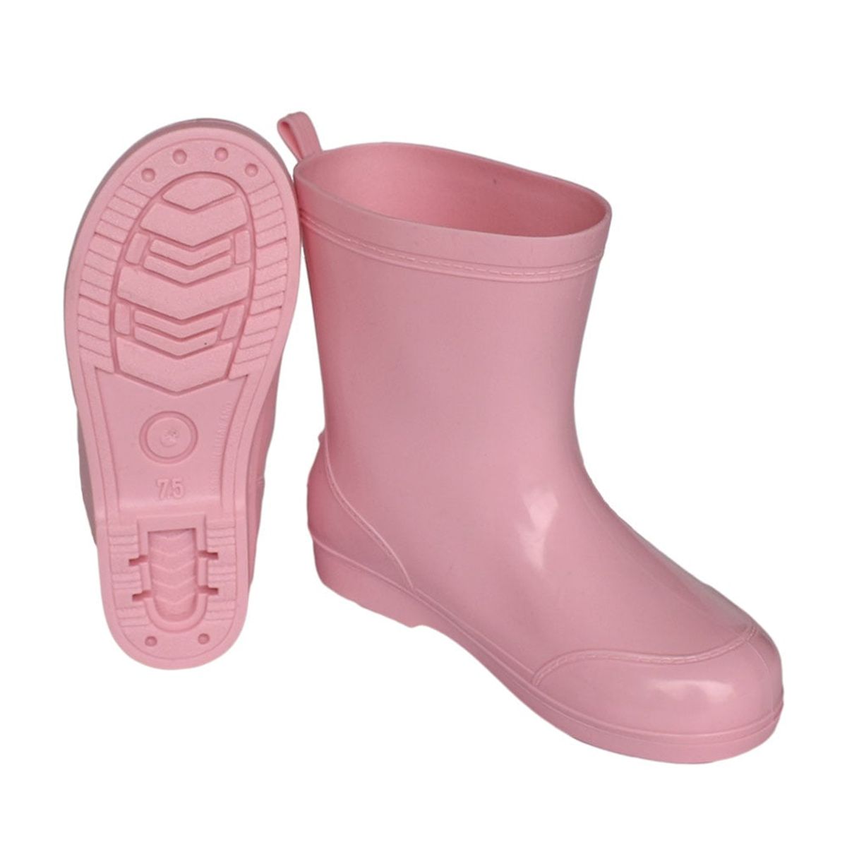 GENERICO - BOTAS DE LLUVIA  AGUA Y LODO MICA ROSADO