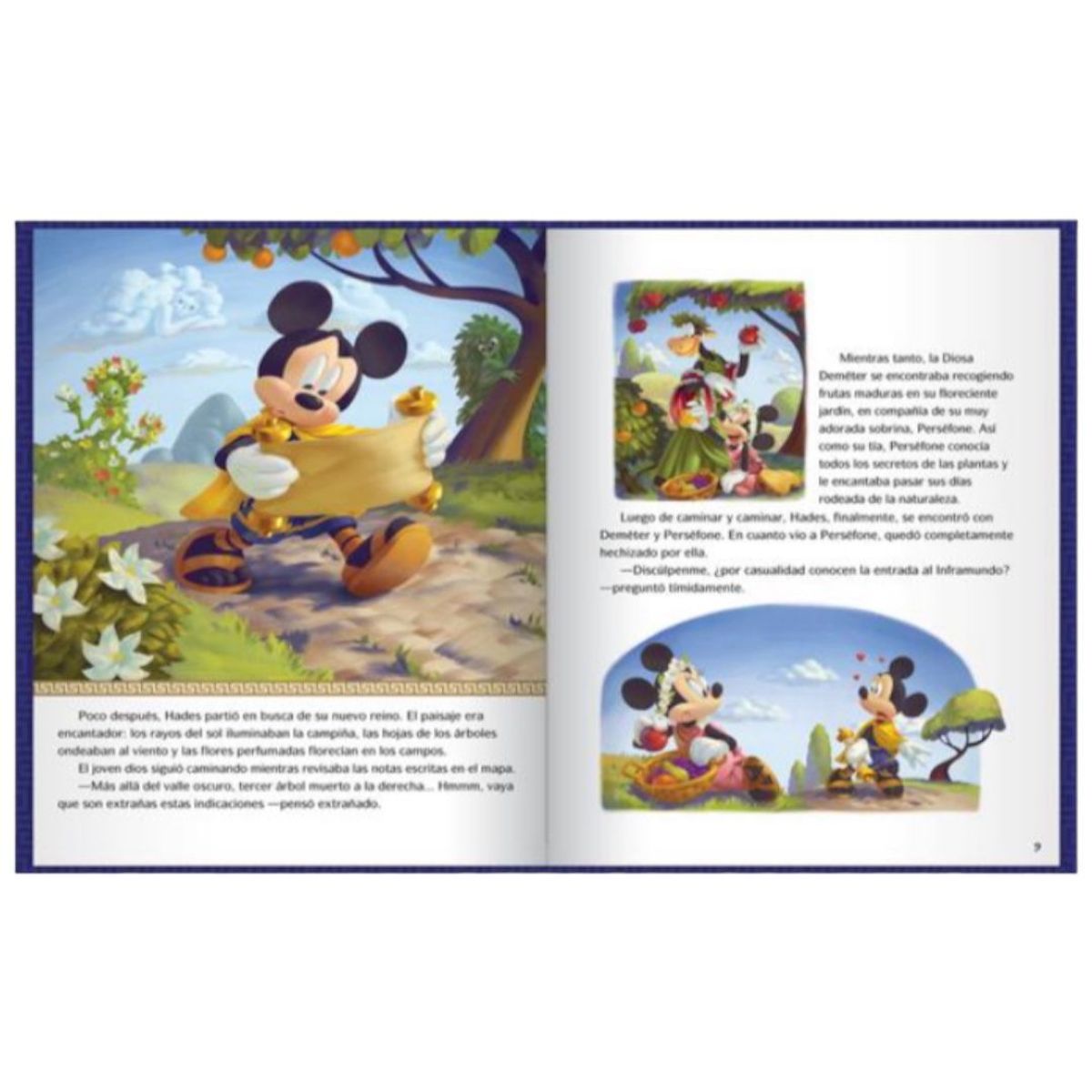 DISNEY - Libro Infantil Hades y Perséfone
