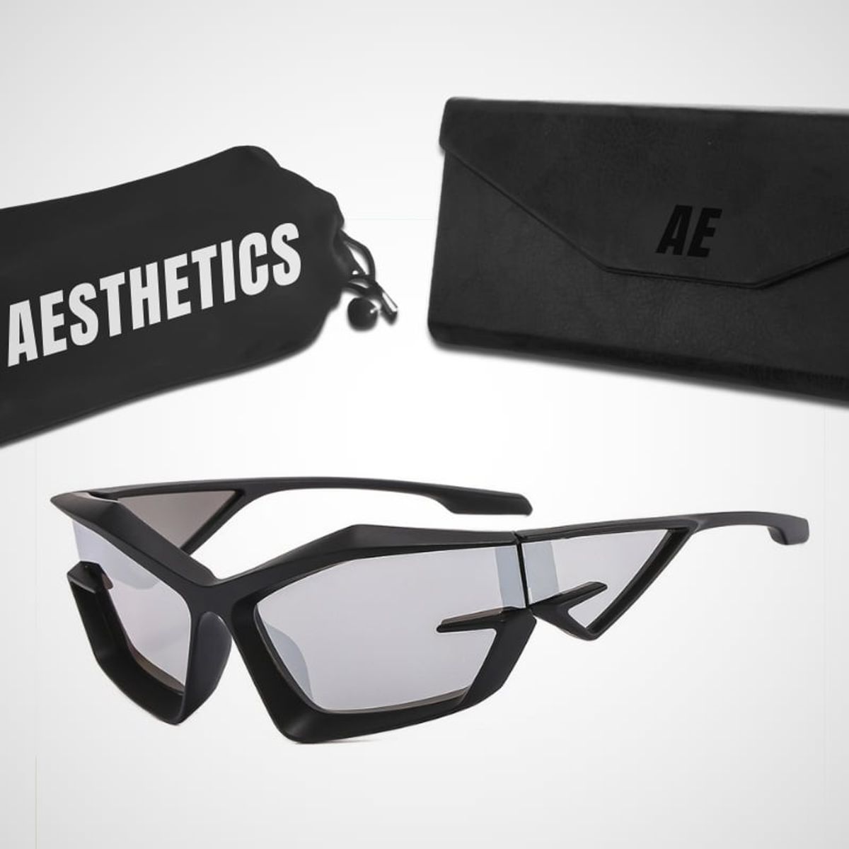 GENERICO - Lentes de Sol Aesthetics Biker Rosalia para Hombre y Mujer_.