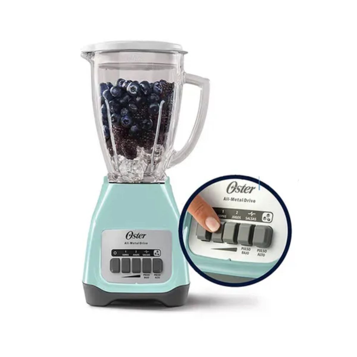OSTER - Licuadora Oster de 1.5L con 2 velocidades BLSTKAG VPB