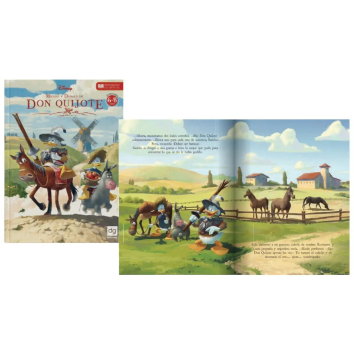 DISNEY - Libro Infantil Don Quijote